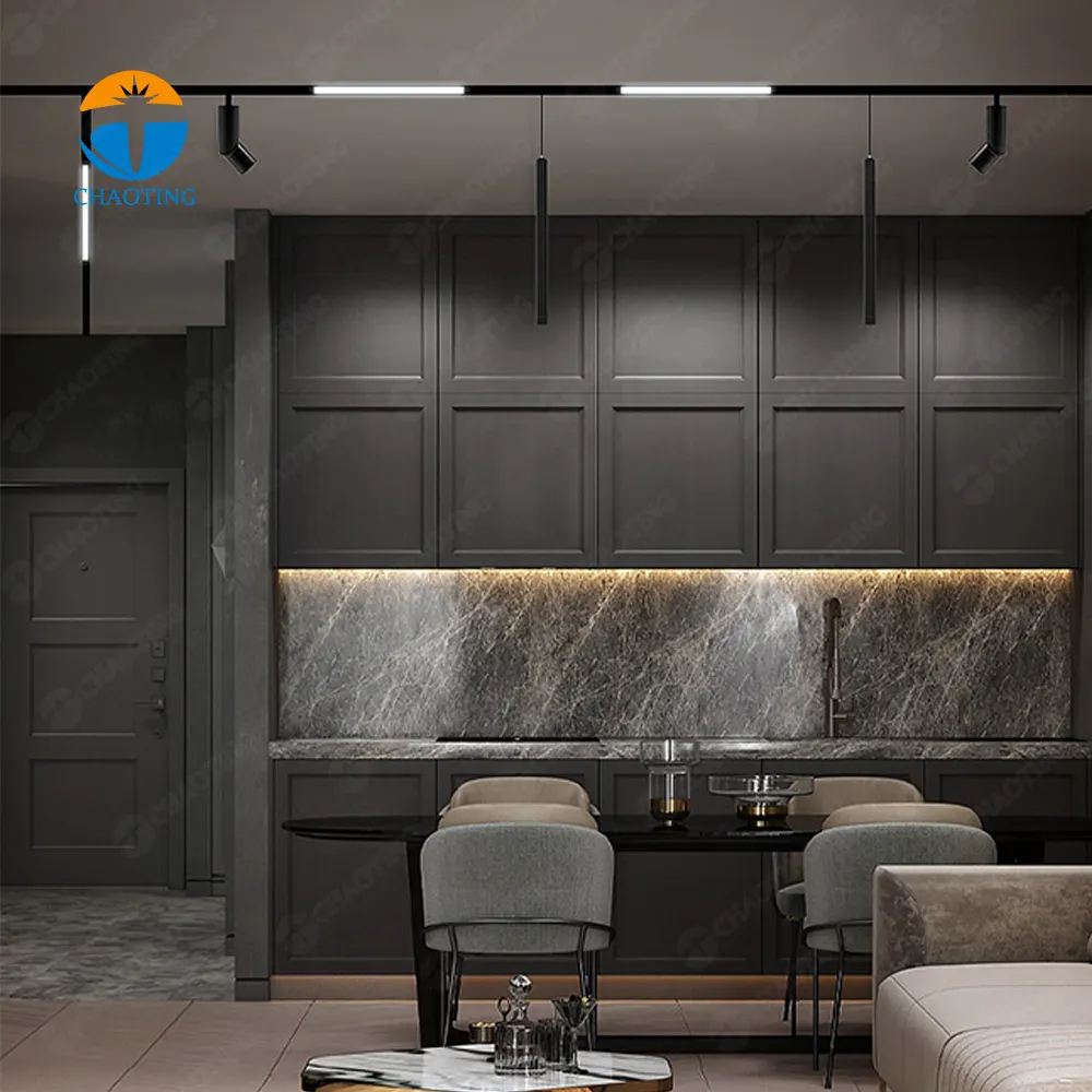 Aluminum Magnetic LED Track Lighting System 8-30W product sample