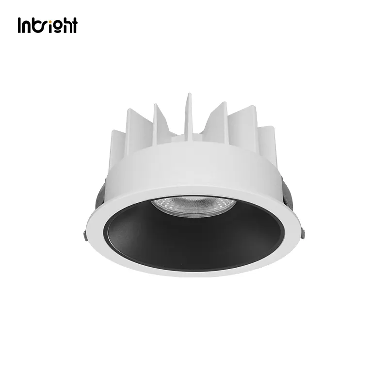 Dimmable Recessed Round COB LED Downlight 10-50W IP65 product sample