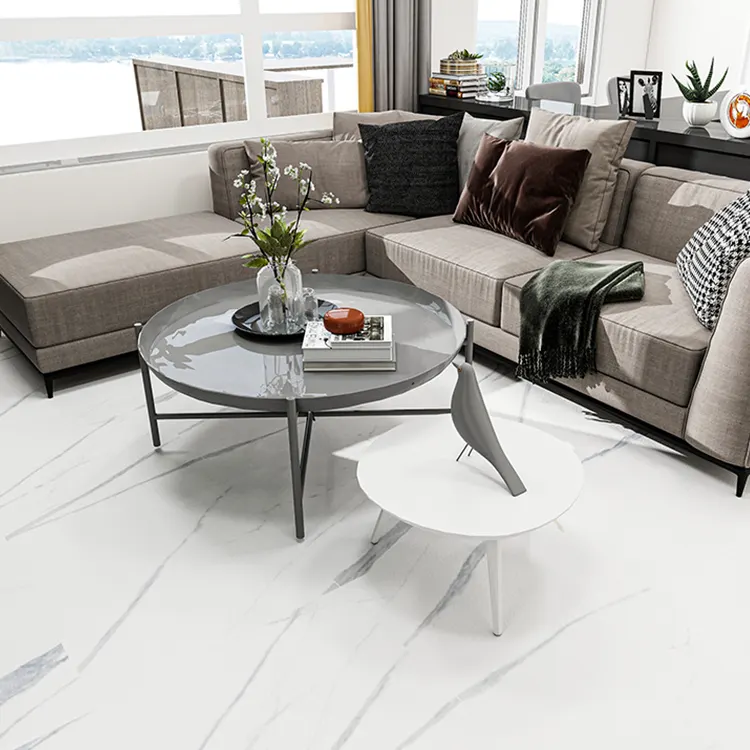 Stone-Look Porcelain Floor Tile 600x600mm