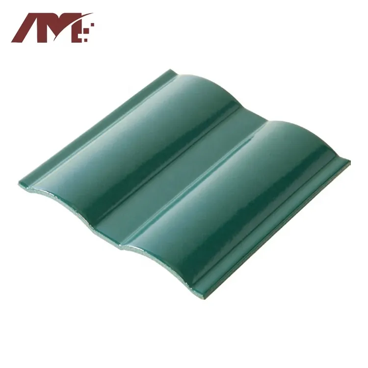 Glazed Clay Roof Tile For Exterior Roofing