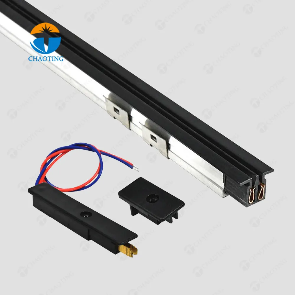 Aluminum 12V/24V Display Cabinet LED Light Track 1-3m