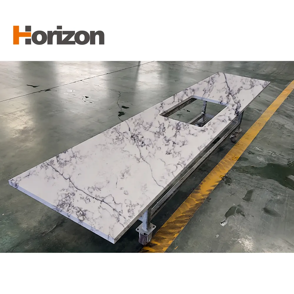 Jade-Look Engineered Quartz Slab 3200x1600mm