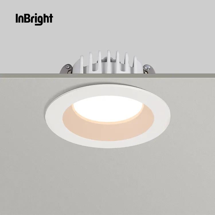 Dimmable Recessed Aluminum LED Downlight 15-40W IP20