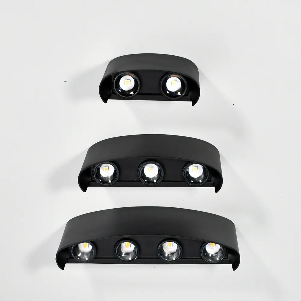 Aluminum LED Wall Light 2-12W product sample