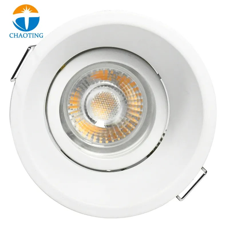 Adjustable Recessed Aluminum Downlight Housing MR16/GU10