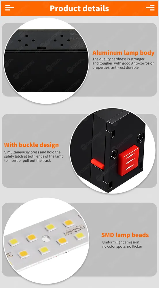Smart Dimmable Recessed Magnetic COB LED Track Spotlight 18W