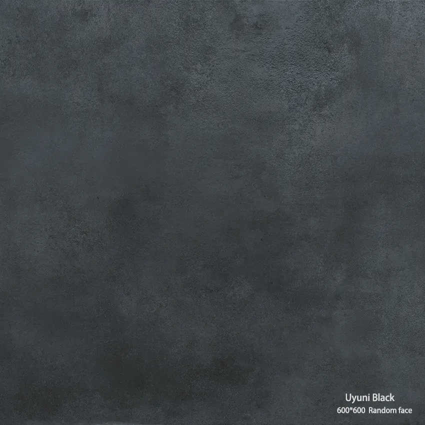 Non-Slip Concrete-Look Gray Matte Porcelain Floor Tile 600x600mm