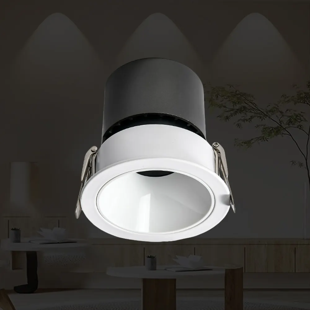 Anti-Glare Dimmable Recessed LED Downlight 3-10W