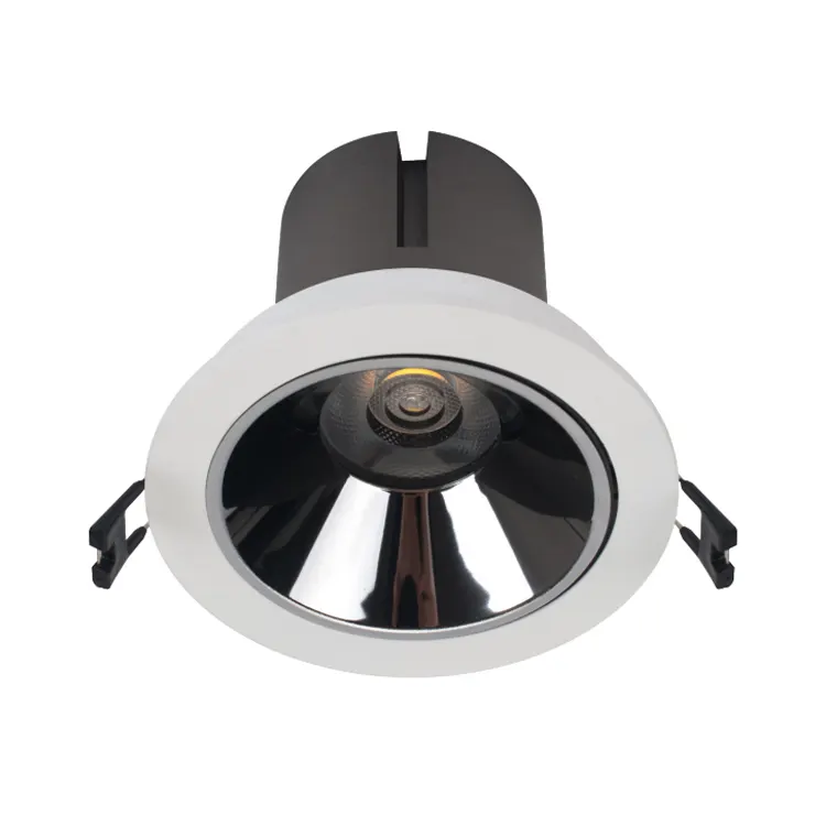 Anti-Glare Smart Aluminum COB LED Downlight Black 9-40W IP20/IP44