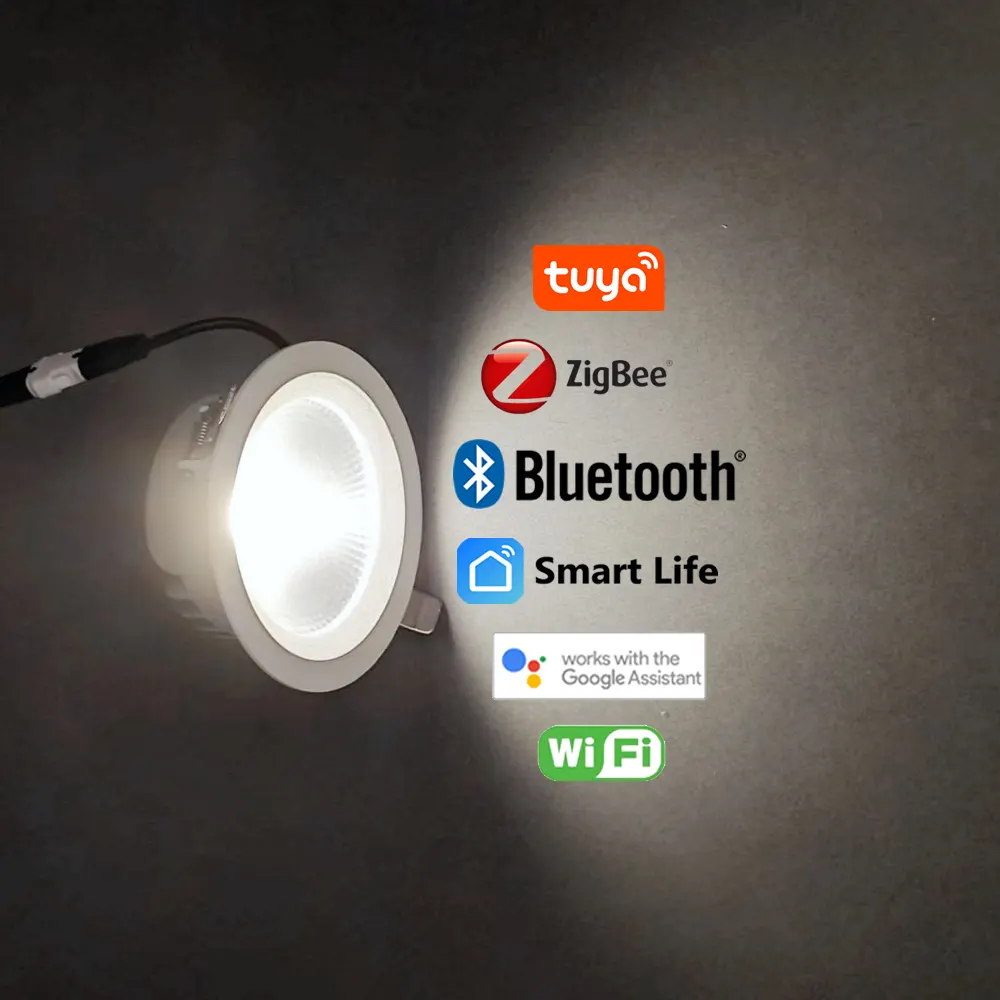 Slim Trimless Recessed LED Downlight 8-40W