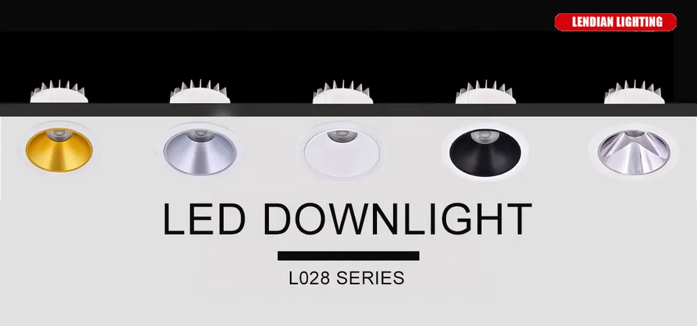 Tuya Dimmable DALI Recessed LED Downlight 12/30W IP54/IP65