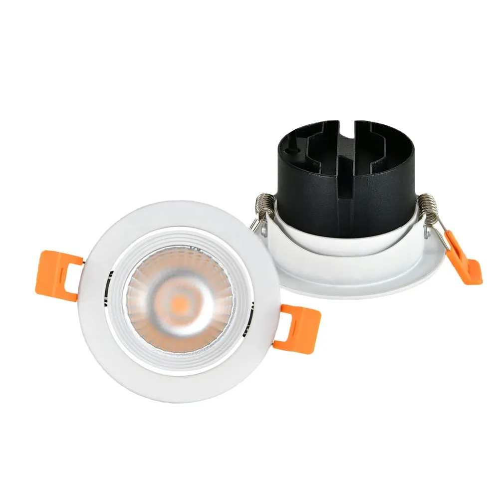 Adjustable Slim Recessed LED Downlight 3/12W 2.5in 55/85m