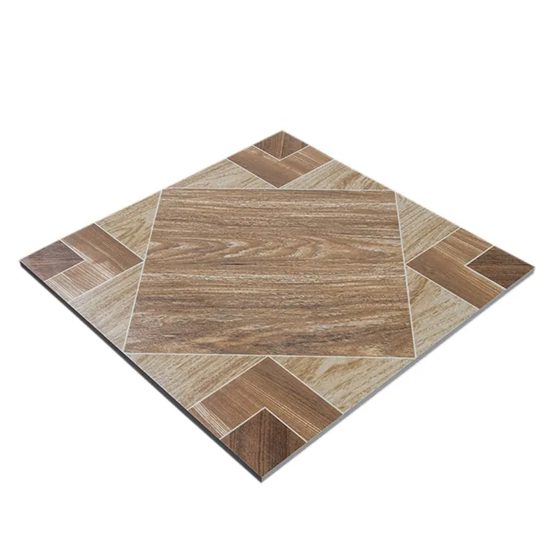 Polished Porcelain Geometric Pattern Floor Tile 300x300mm