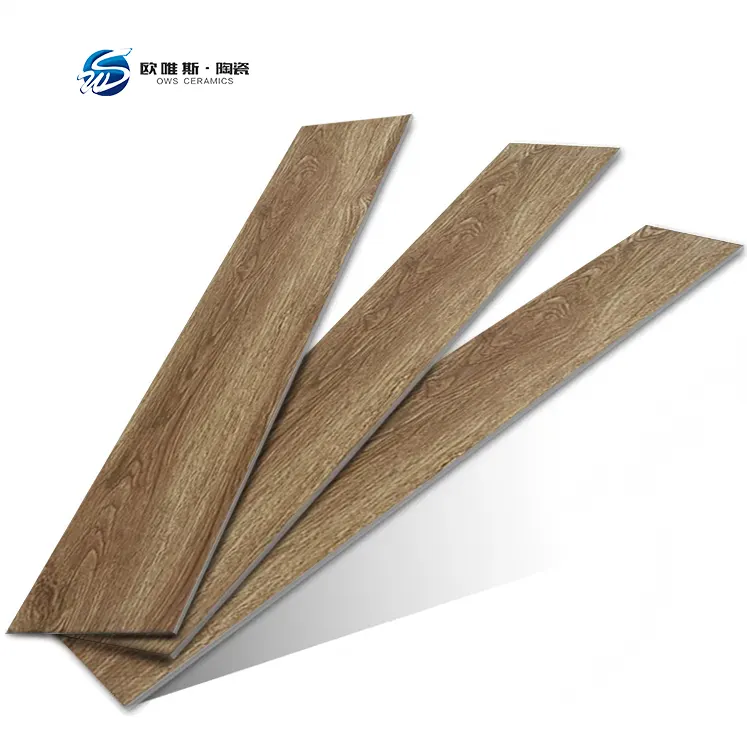 Wood-Look Ceramic Floor Tile 150x800mm 8.5mm Thick