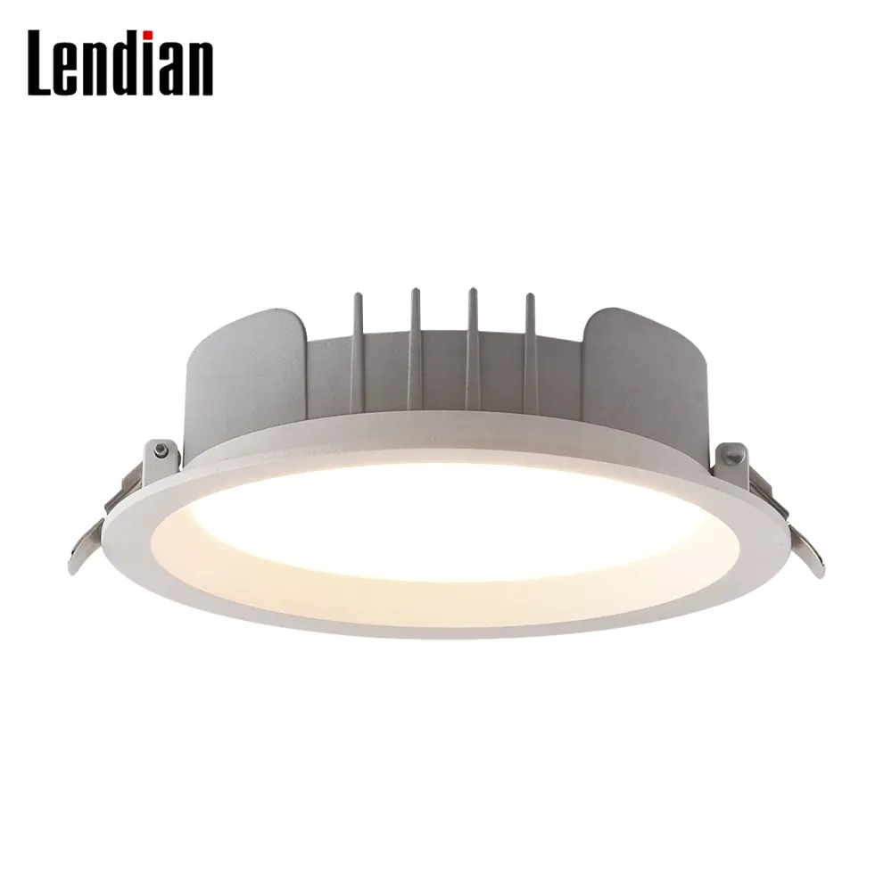 Zigbee Dimmable Aluminum LED Downlight 8-40W IP44 3CCT Selectable