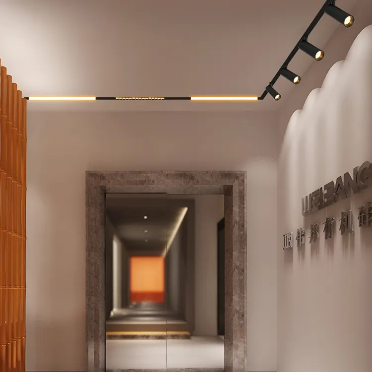 Aluminum Magnetic LED Track Spotlight 7-27W