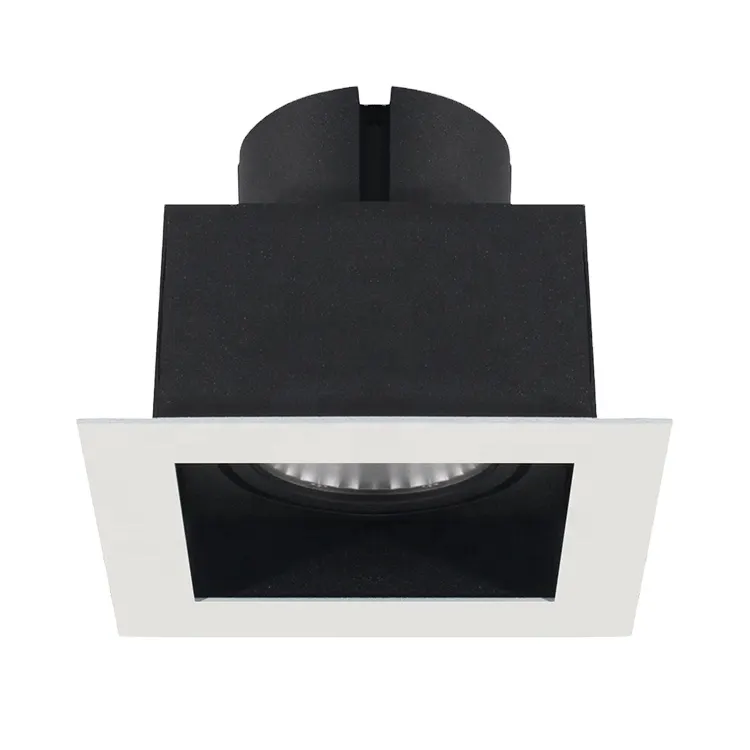 Recessed Square Aluminum LED Grille Spotlight 9-30W product sample