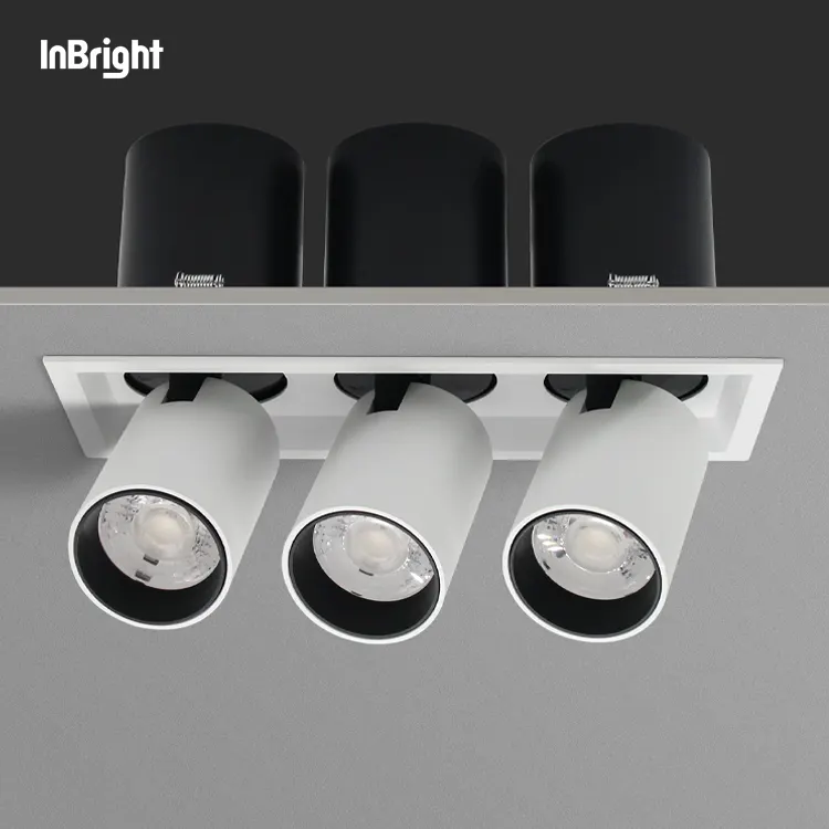 Anti-Glare Rotatable Recessed LED Downlight 7-35W