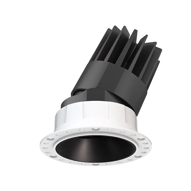 Adjustable Trimless Recessed COB LED Downlight 8-25W