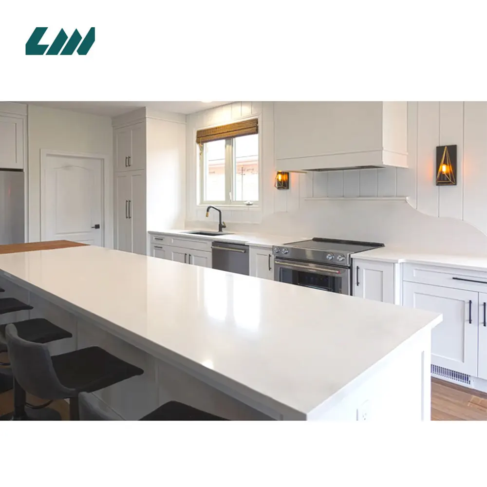Engineered Quartz Slab 3200x1600mm For Countertops