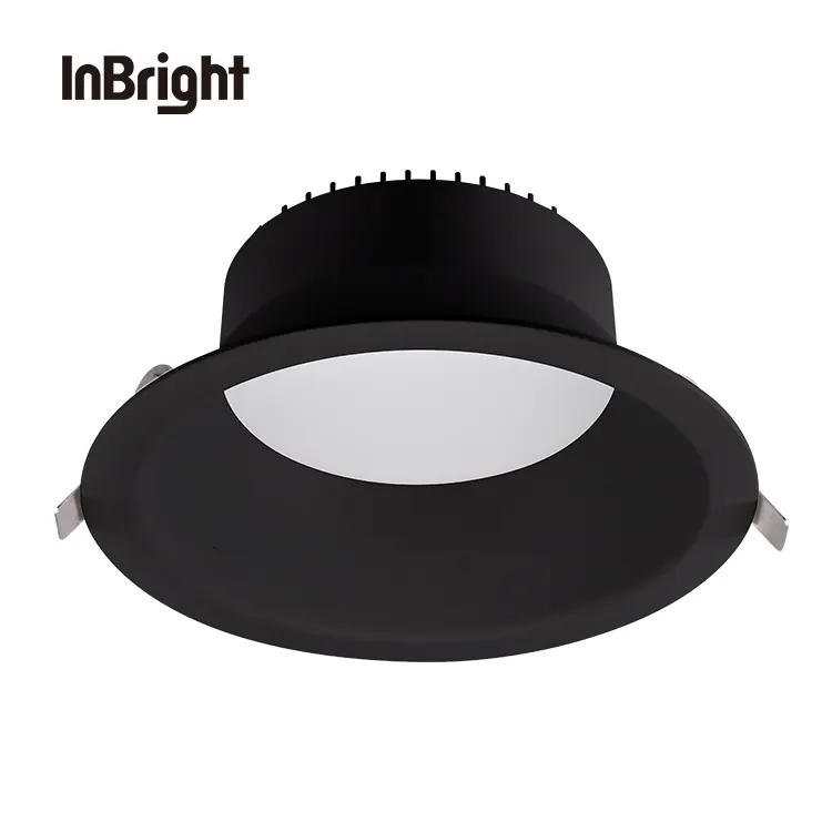 Anti-Glare Dimmable Recessed Round LED Downlight 15-35W 1-10V