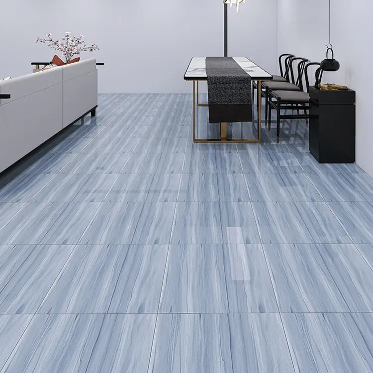 Wood-Look Polished Porcelain Wall And Floor Tile 600x600mm
