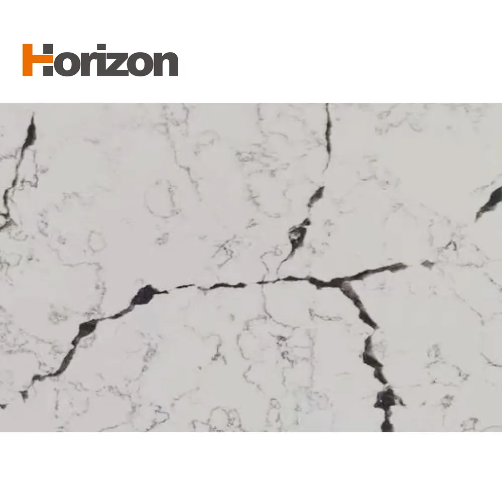 White Engineered Quartz Slab 3200x1600mm