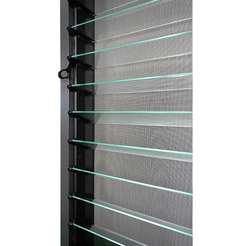 Thermal-Break Aluminum Crank Awning Window 5+12A+5mm