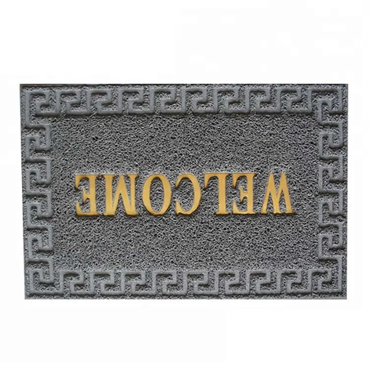 PVC Coil Floor Mat 12-16mm Thick With PVC Backing