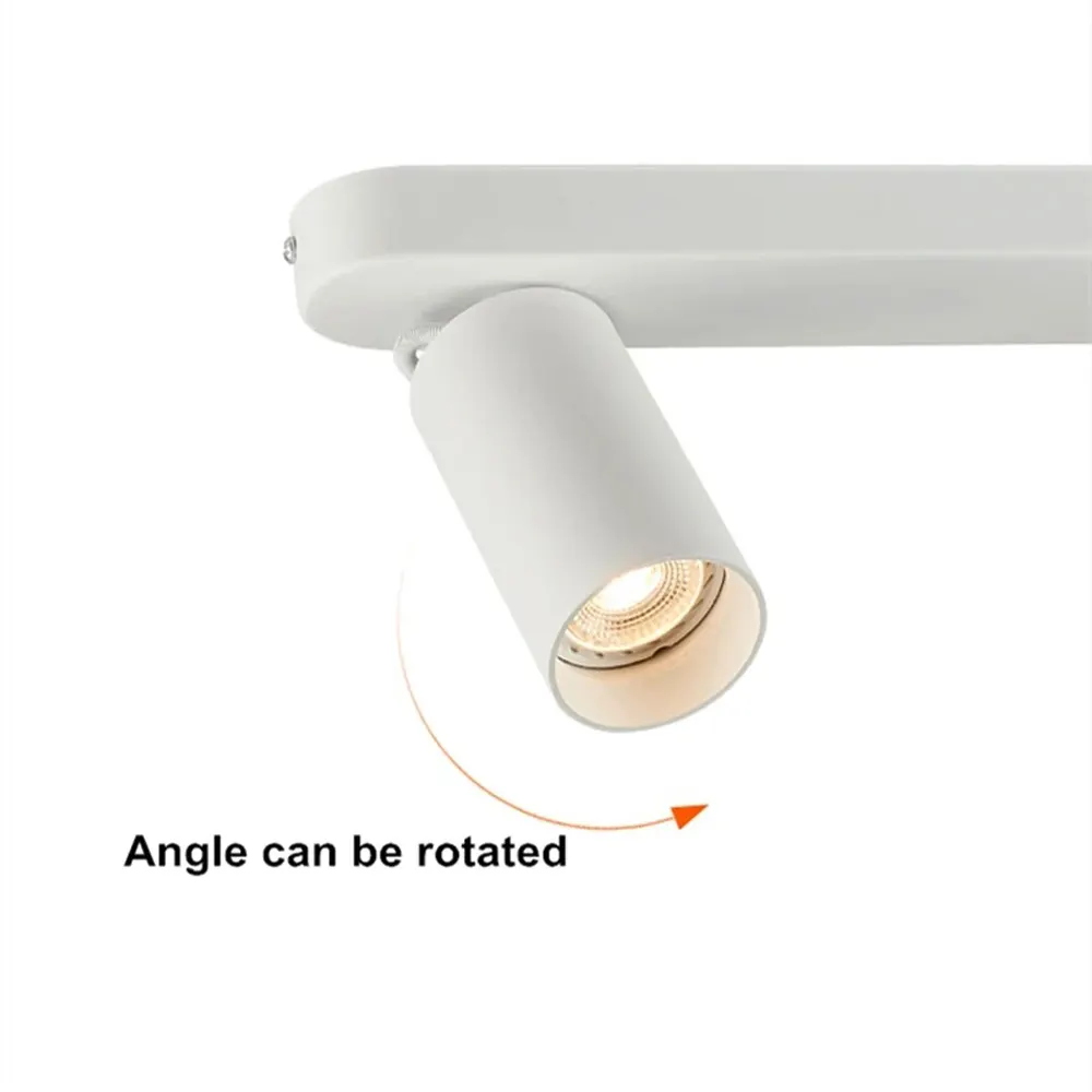 Surface-Mounted Aluminum Track Spotlight Housing GU10
