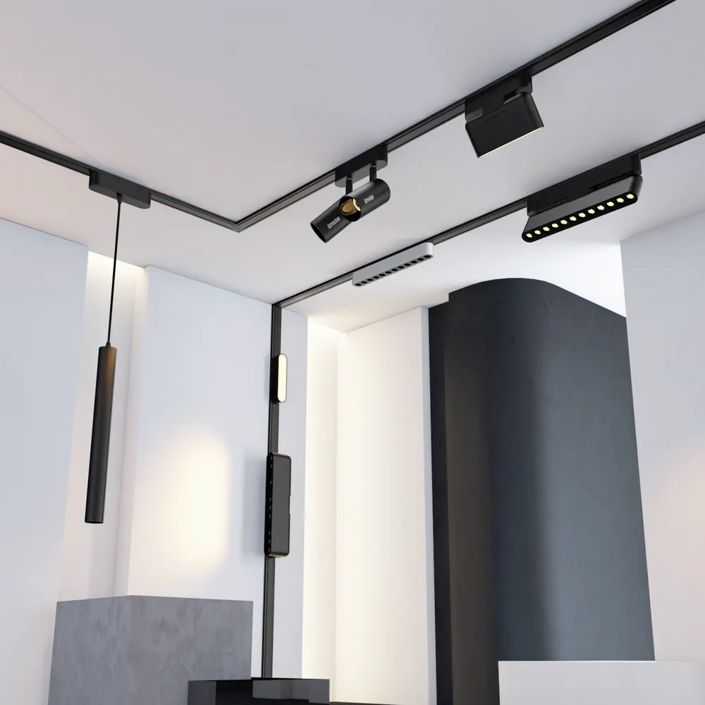 Slim Tuya Recessed Magnetic LED Track Spotlight 6-20W product sample