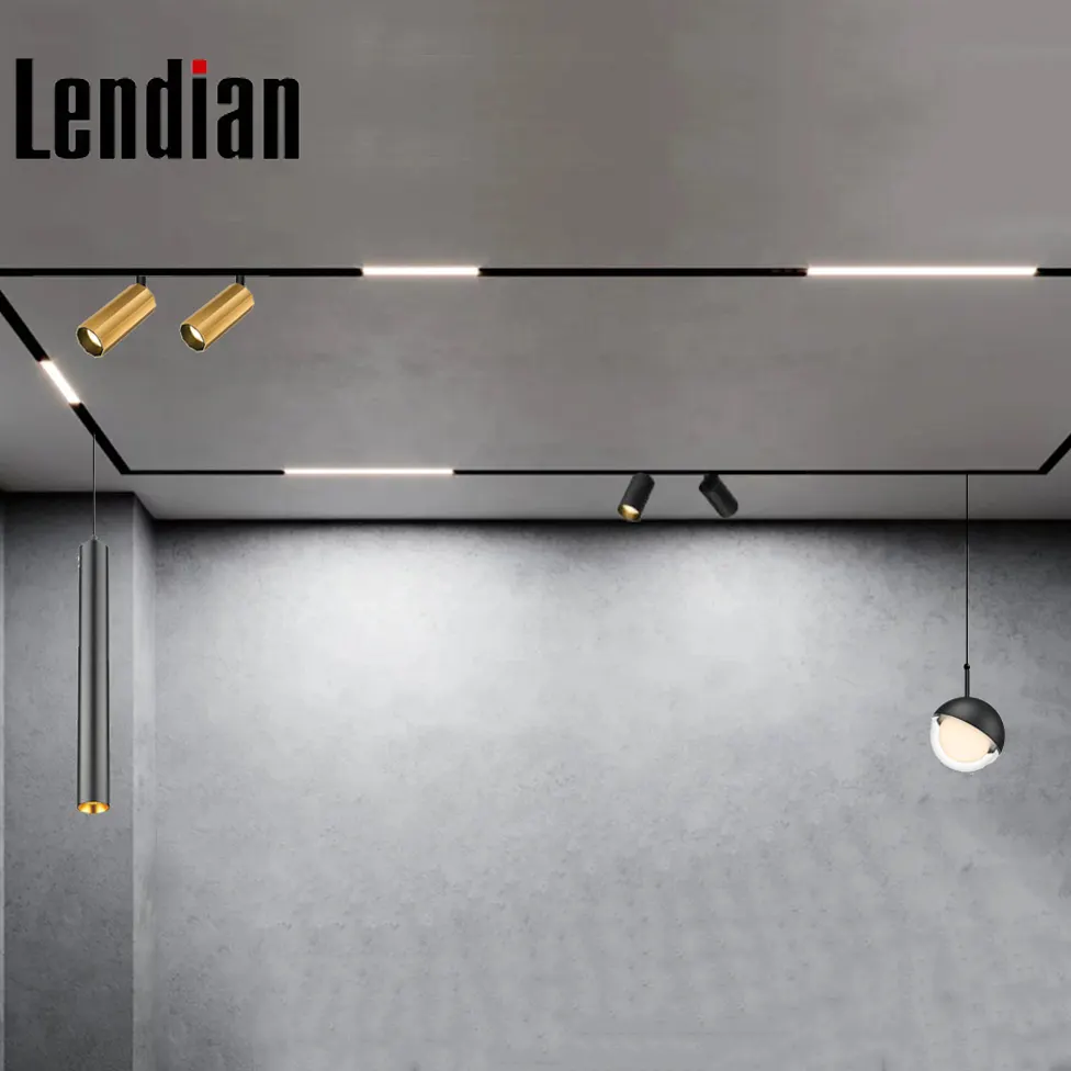 WiFi Recessed Aluminum Magnetic COB LED Track Spotlight 7-30W