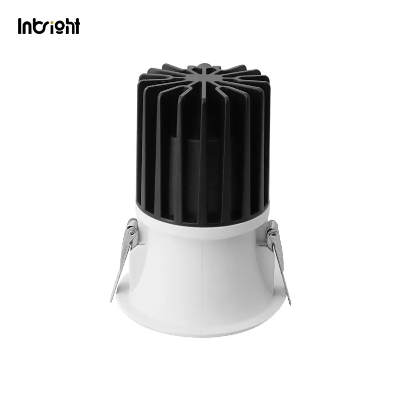 Anti-Glare Dimmable DALI Recessed COB LED Downlight 10-25W IP65