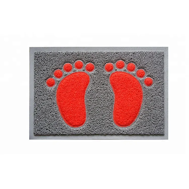 PVC Coil Floor Mat 12-16mm Thick With PVC Backing
