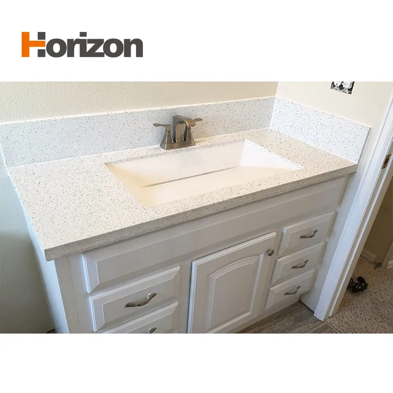 White Engineered Quartz Slab 3200x1600mm