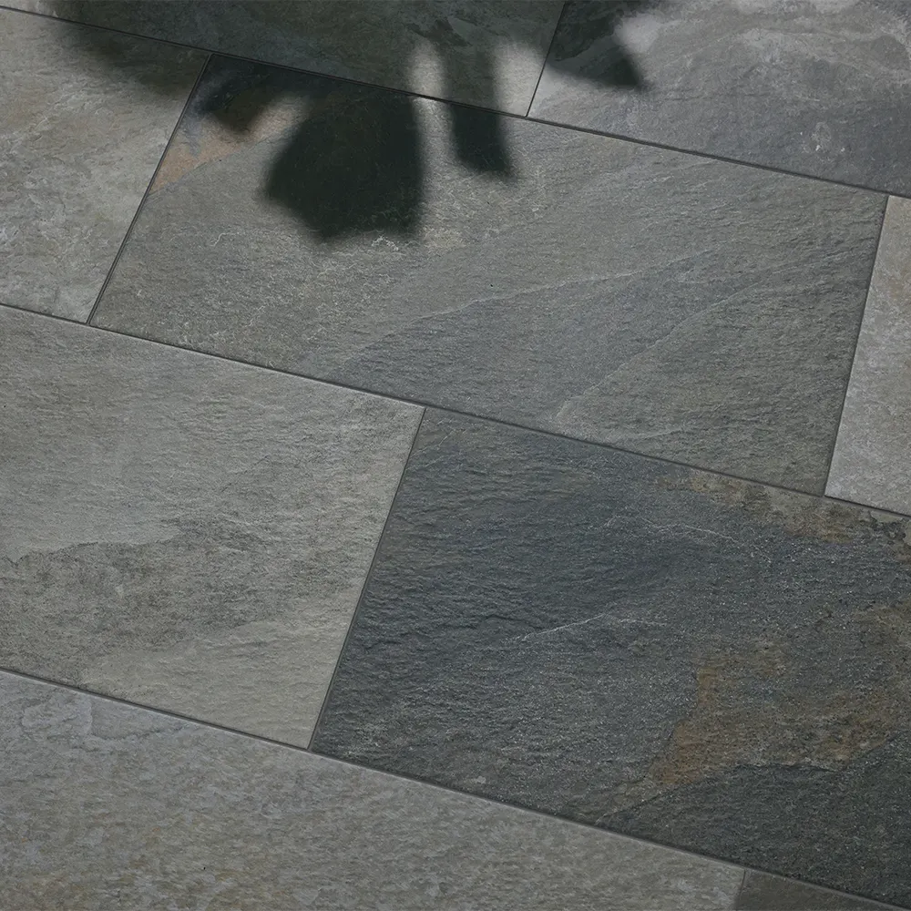 Non-Slip Stone-Look Matte Porcelain Swimming Pool Tile 300x600mm