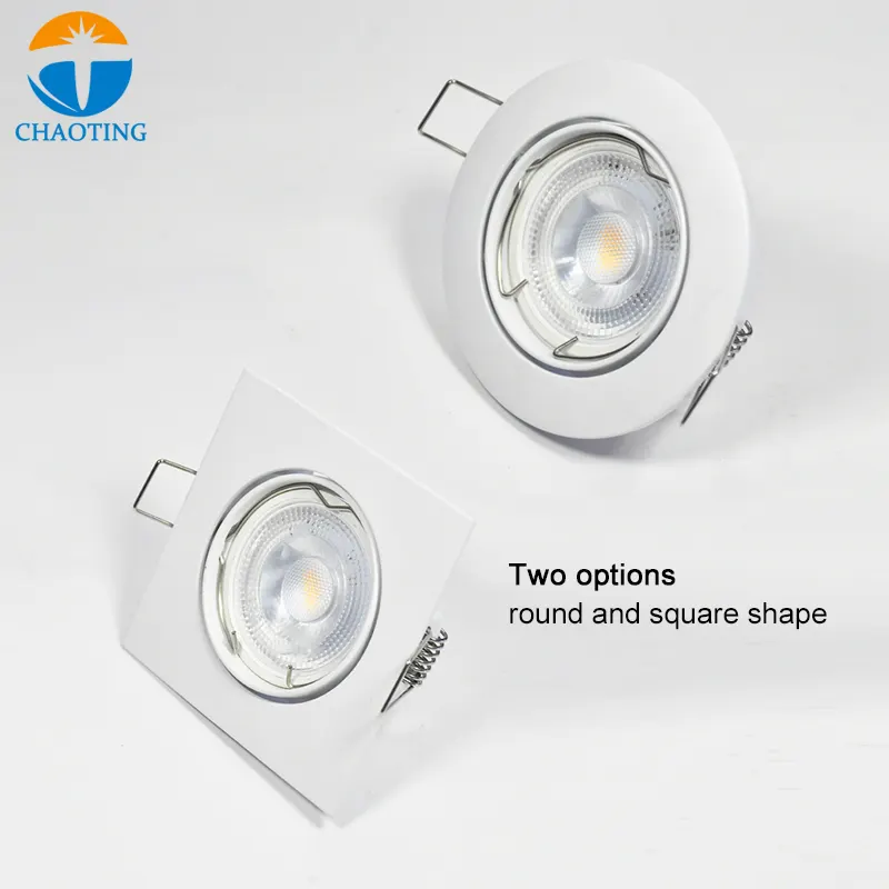 Recessed Aluminum Downlight Housing GU10/MR16