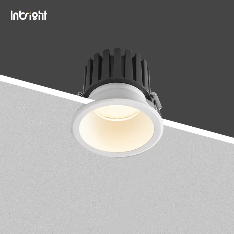 Anti-Glare Dimmable DALI Recessed LED Downlight 8-28W IP65