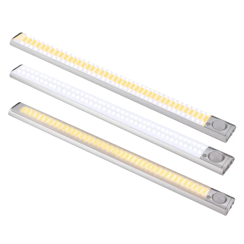 Motion-Sensor Rechargeable Aluminum LED Cabinet Light