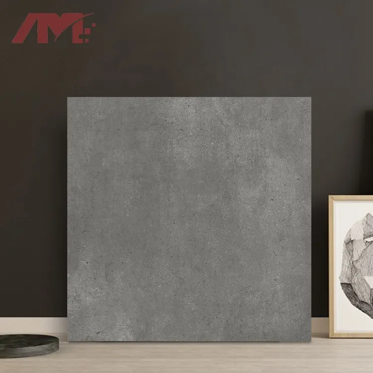 Concrete-Look Gray Matte Porcelain Floor Tile 1000x1000mm