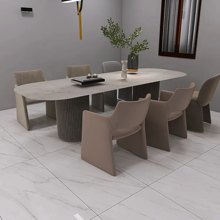 Marble-Look Polished Porcelain Wall And Floor Tile 600x1200x10mm