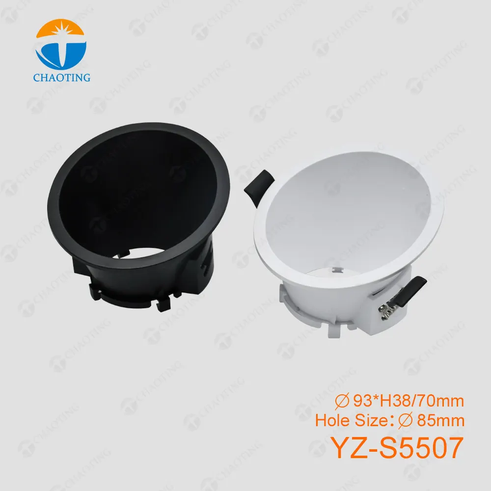 Recessed Plastic Downlight Housing GU10/MR16