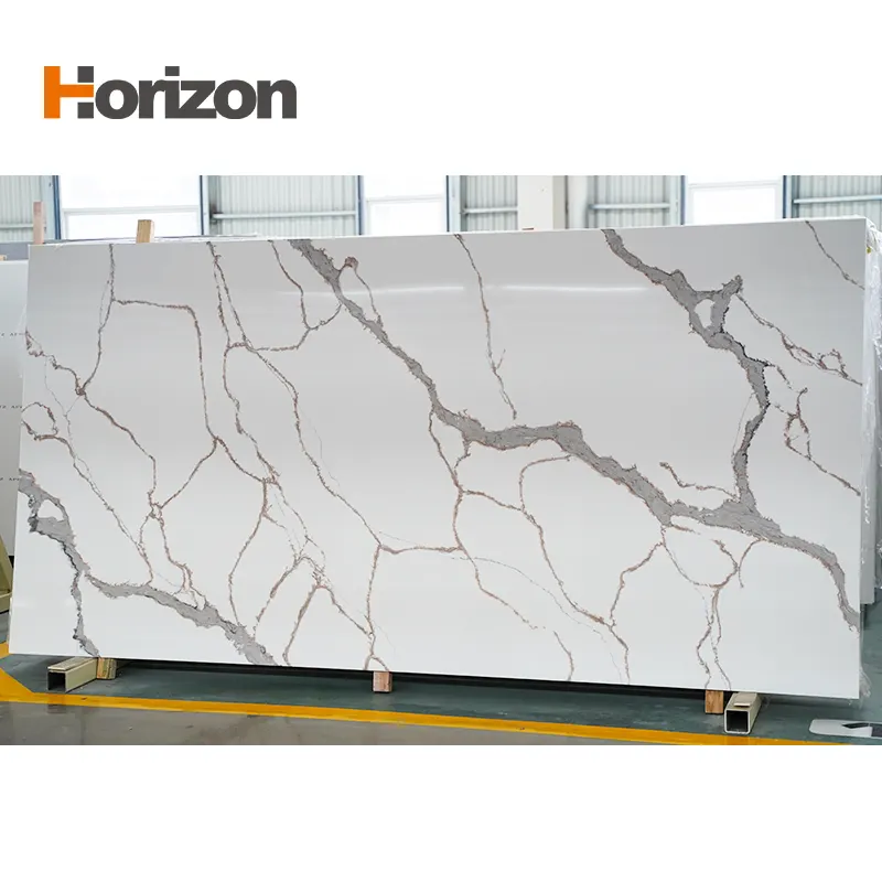 Calacatta Engineered Quartz Slab 3200x1600mm