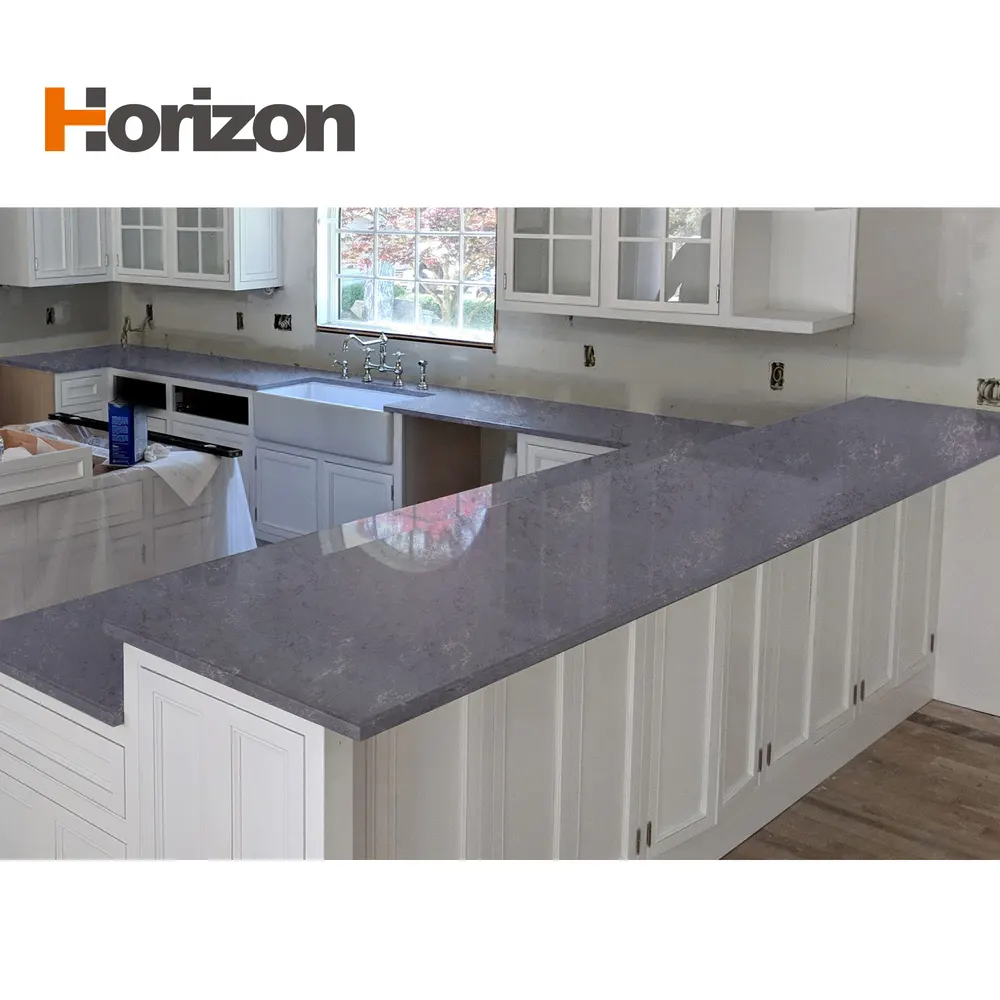 Jade-Look Engineered Quartz Slab
