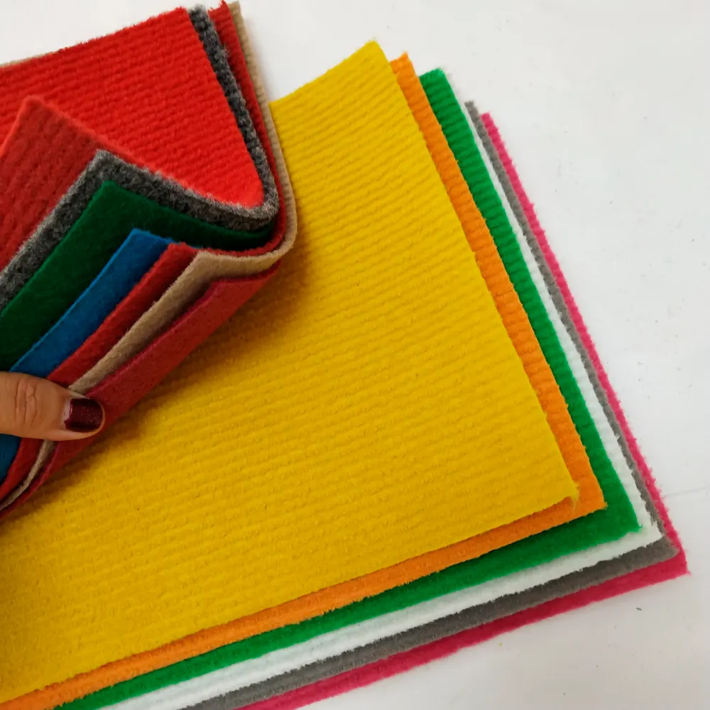 Ribbed Polyester Exhibition And Event Carpet