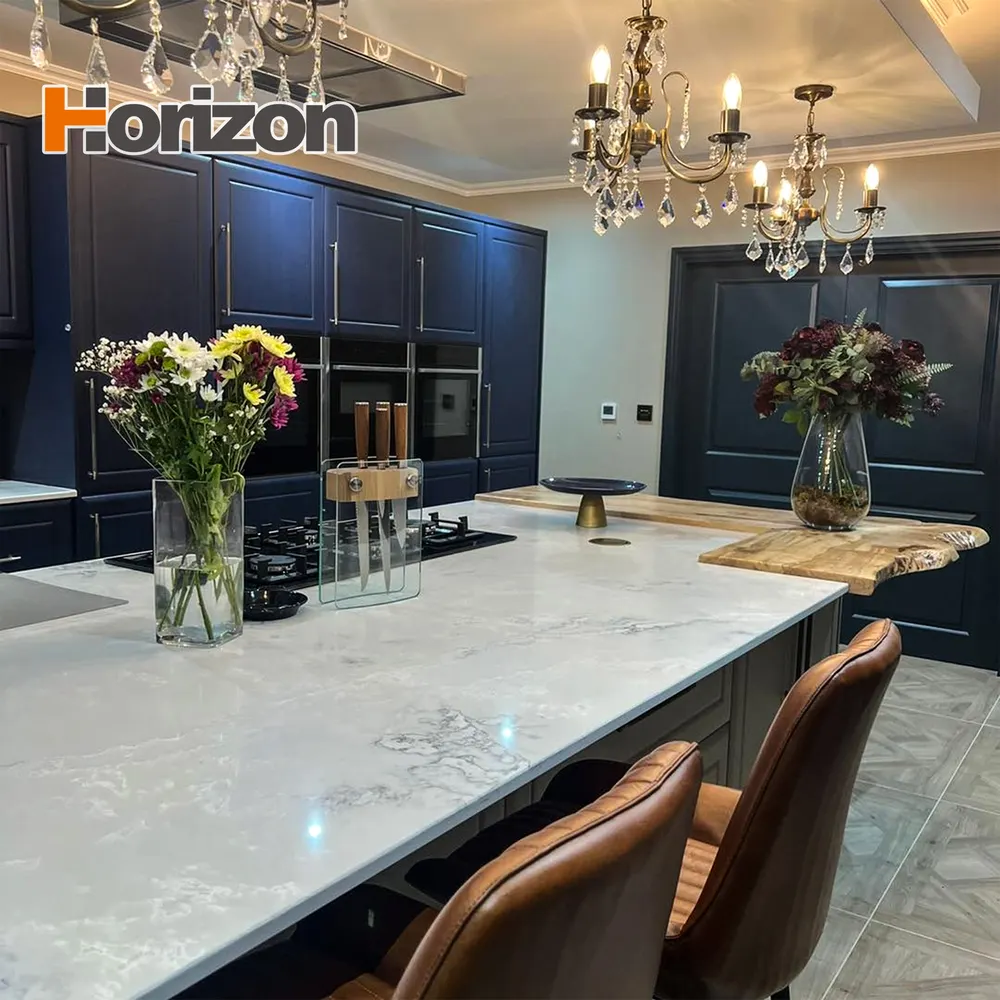 Calacatta Engineered Quartz Slab 3200x1600mm