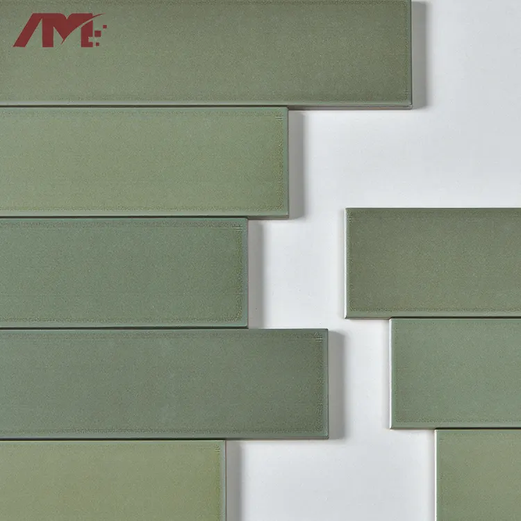 Porcelain Mosaic Tile 75x300mm 9mm Thick