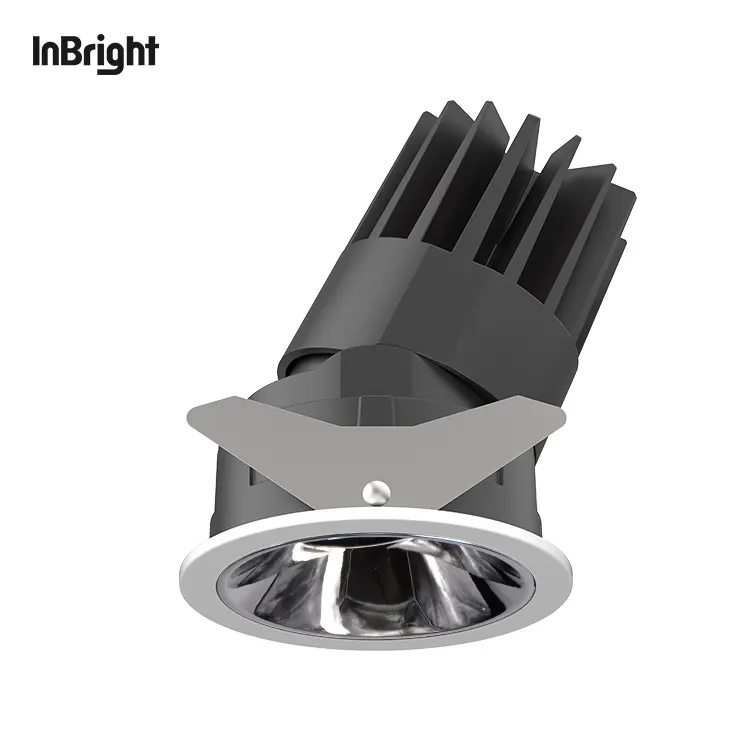 Anti-Glare Adjustable Recessed LED Downlight 8-25W