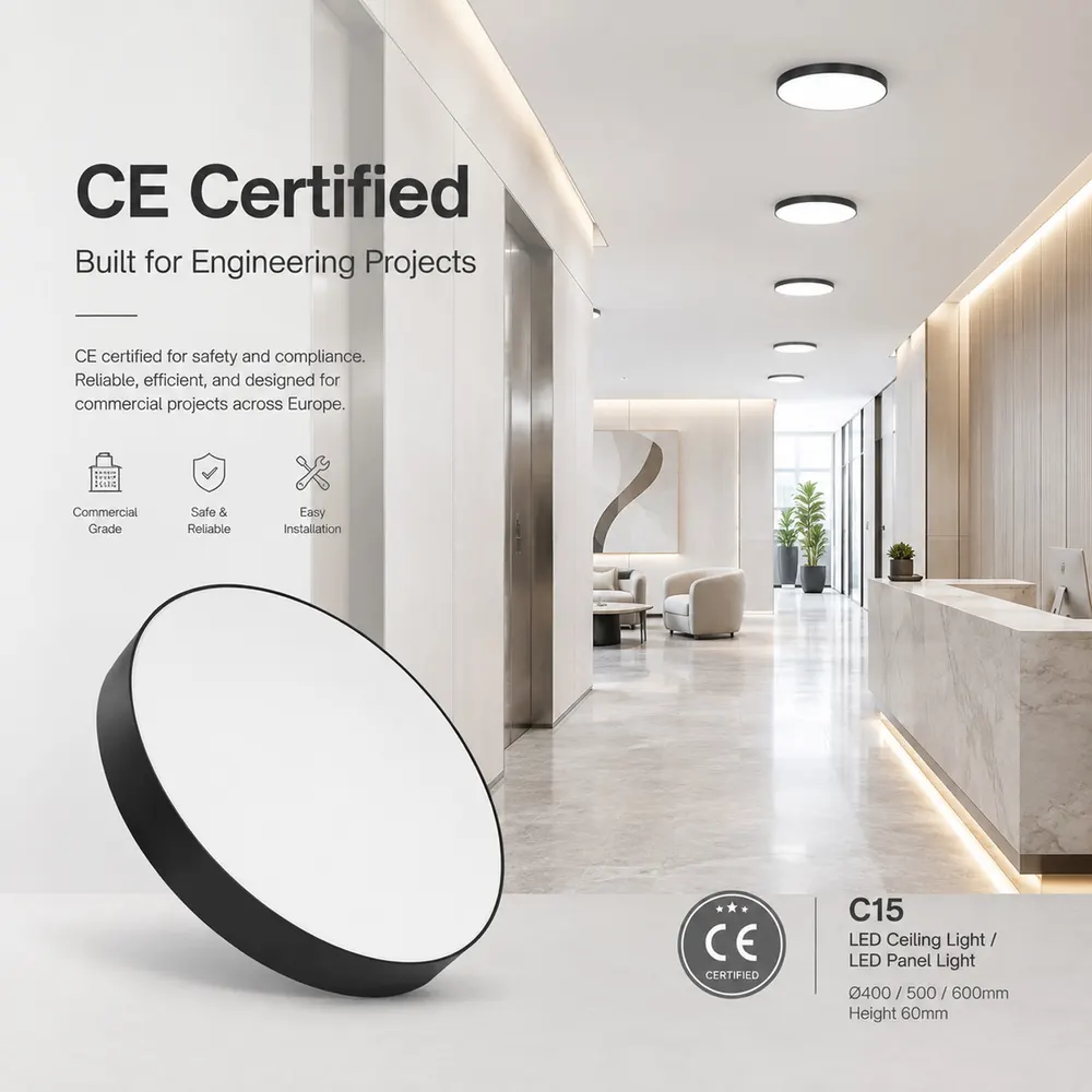 Slim Dimmable Surface-Mounted LED Ceiling Light 40-60W product sample