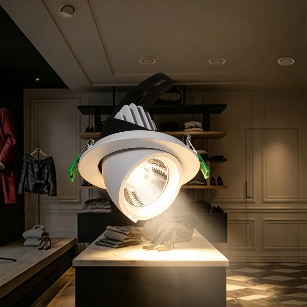 Adjustable Recessed Aluminum LED Downlight